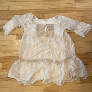 Large, boho style beach dress.